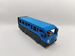 Coach bus - Cargo opening - Print in place parts