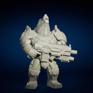 Wolf from Future Animals squad