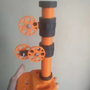 Roller Stand Rod Support