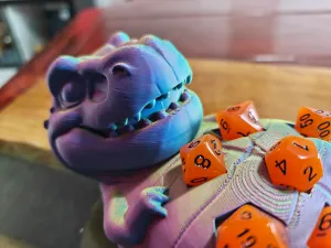 T Rex Dice Holder