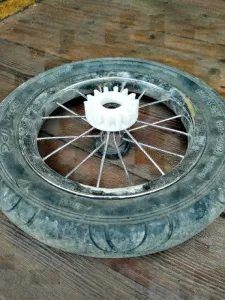 The brake for the stroller