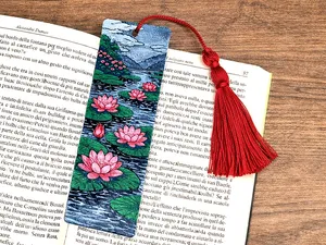 Water Lilies Lake Bookmark - HueForge