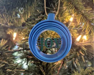 rotating Christmas ornament