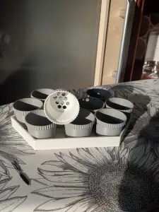 Self-watering seed starter tray filament efficient