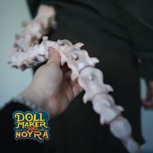 Fursuit base: skeleton tail