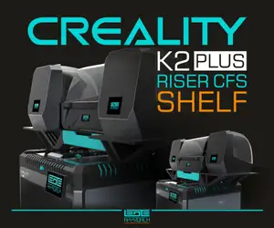 CREALITY K2 PLUS - CFS SIDE SHELF FOR RISER V4