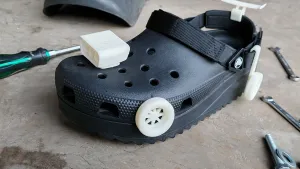 Croc Racecar