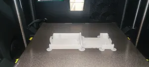 Arduino Uno Case Pinout Lid print In place
