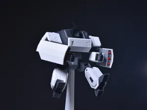 （适配CL-Q1磐岩机甲）“飓风”快速导弹发射器（搭配“拦截-II“通用盾牌）