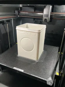 Washing Machine Detergent Box with cover 150x150x200
