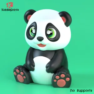 CUTE BABY PANDA ( NO SUPPORTS)