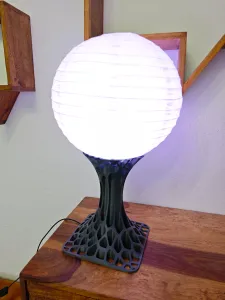 Mega cool large tree stand for bowls or as a lamp