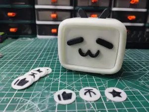 Bilibili small TV with sound effects, piggy bank with sound