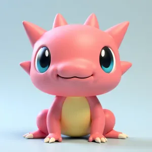 Axolote tierno