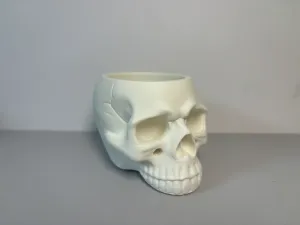 暗黑生机骷髅头多功能容器