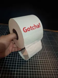 The Ultimate Fake Toilet Paper Prank - Bathroom Gag Gift