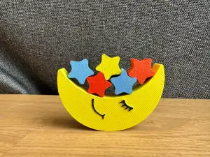Balance game moon and stars