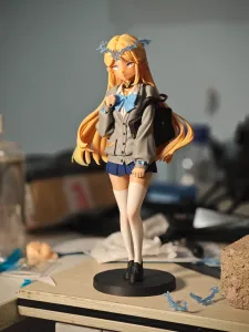 《鸣潮》卡提希娅 JK 站姿 手办 高23cm 多色打印 CFS 已分件 易上色