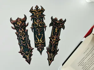 Orc Banners - Bookmarks Set
