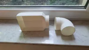 Tilted Window outlet