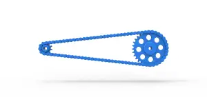 Chain drive Version 2 Scale 1:25