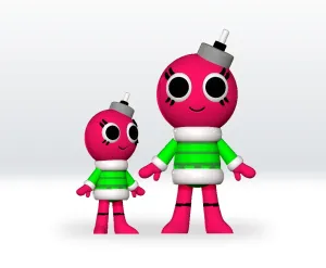 Bobette STL file Dandy's World 3D STL Model Fanart