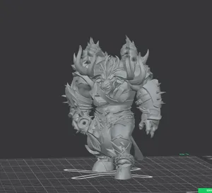 Horned Impaler-15CM；长角穿刺者