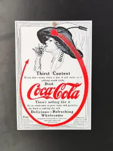 Coca cola Vintage advertising 1