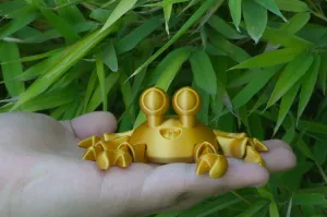 Flexy Cute Crab - Impresión en el lugar sin soporte