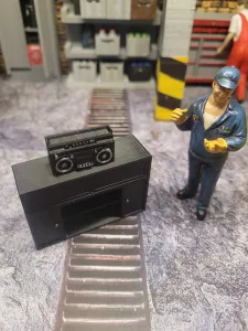 1/24 RADIO PORTATIF / BOOM BOX RADIO