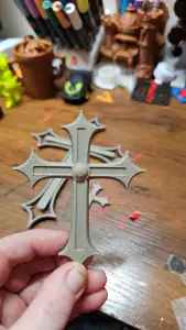 cross with 3