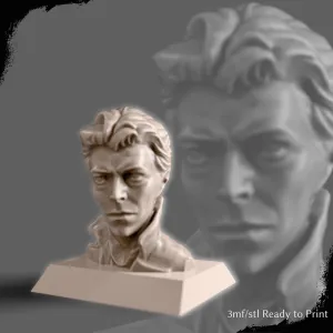 David Bowie Bust – Iconic Tribute Sculpture