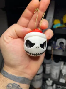 Jack Skellington from The Nightmare Before Christmas as a ch