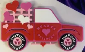 Valentine's Day Heart Truck