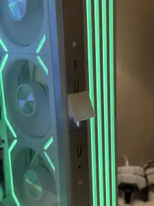 Power button cover for be quiet! Light Base 600 DX