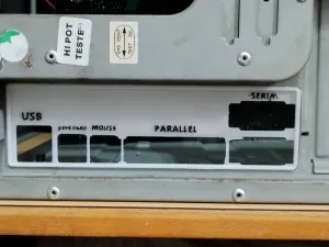 Compaq DESKPRO EP (3 DIMM) backplate