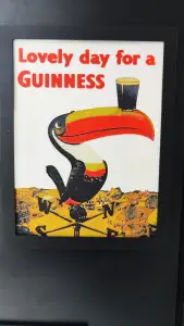 Vintage Guinness advertising poster 06 - Hueforge