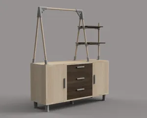 Portant de vêtements