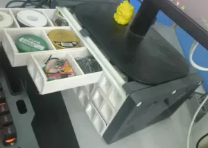 Monitor stand storage cabinet -36 compartments with large ca