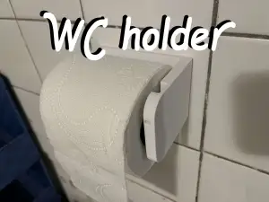 Toilet paper holder, WC