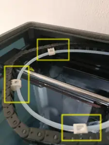 Clip de chaîne PTFE pour Creality K1/K1 Max/K1c/K1 SE