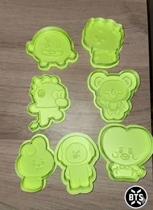 BTS cookie cutter