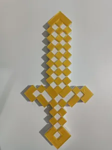 Minecraft golden sword
