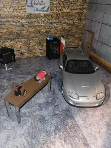 1/24 ÉTABLI DE GARAGE B / GARAGE WORKBENCH B