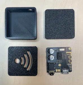 Custom PETG Enclosure for BT5.0-Audio Receiver Board - Case