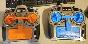 Spektrum DX7S gimbal & screen protector