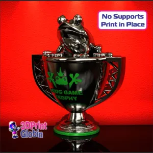 COPA TROFEO JUEGO DE RANA Y BOLIRANA