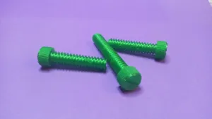 Screw compatible with Woody building construction set