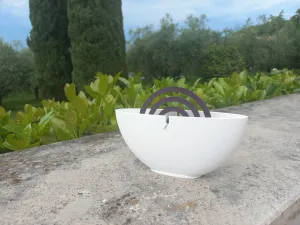 Mosquito coil vase