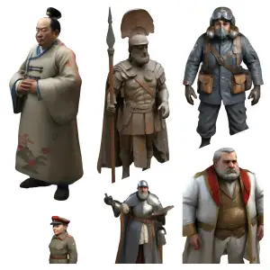 Historical Figures Through Time Collection